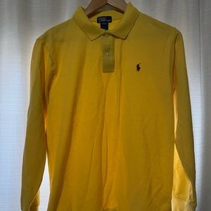 Yellow Ralph Lauren polo
